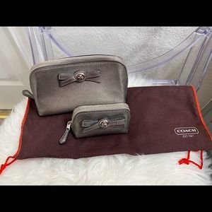 Coach Makeup Bag and Coin Bag